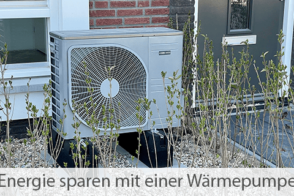 Wärmepumpe Vor Einem Haus